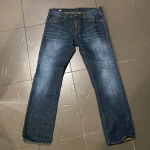 William rast jeans size 34 long straight cut